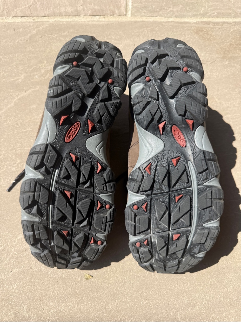 Firebrand II Men’s Waterproof Hiking Shoe – Rust/Brown - Picture 9 of 10